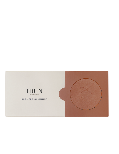 Mineralni IDUN Minerals bronzer za lica in obraz, primeren tudi za conturing Skymning