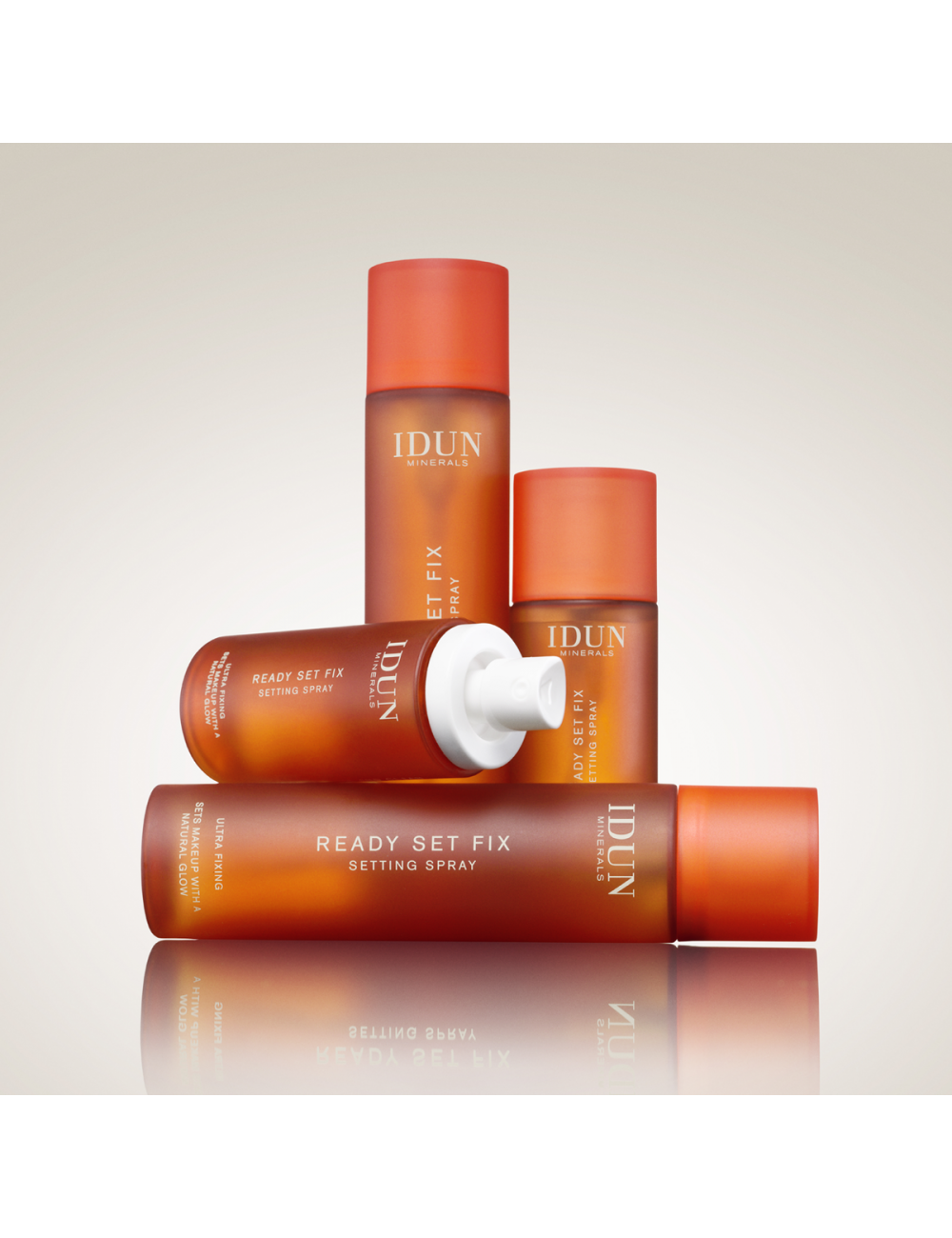 Ready. Set. Fix fiksirni sprej za makeup za obraz - potovalna velikost 50ml IDUN Minerals