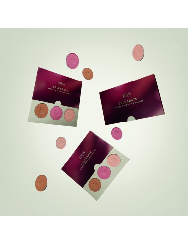 Celebrate Bronze & Glow paleta za obraz  Limited edition IDUN Minerals