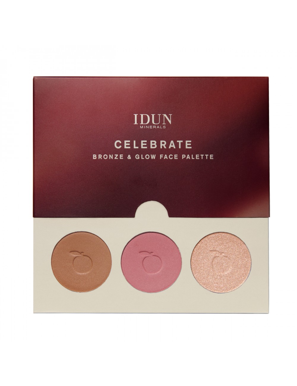 Celebrate Bronze & Glow paleta za obraz  Limited edition IDUN Minerals