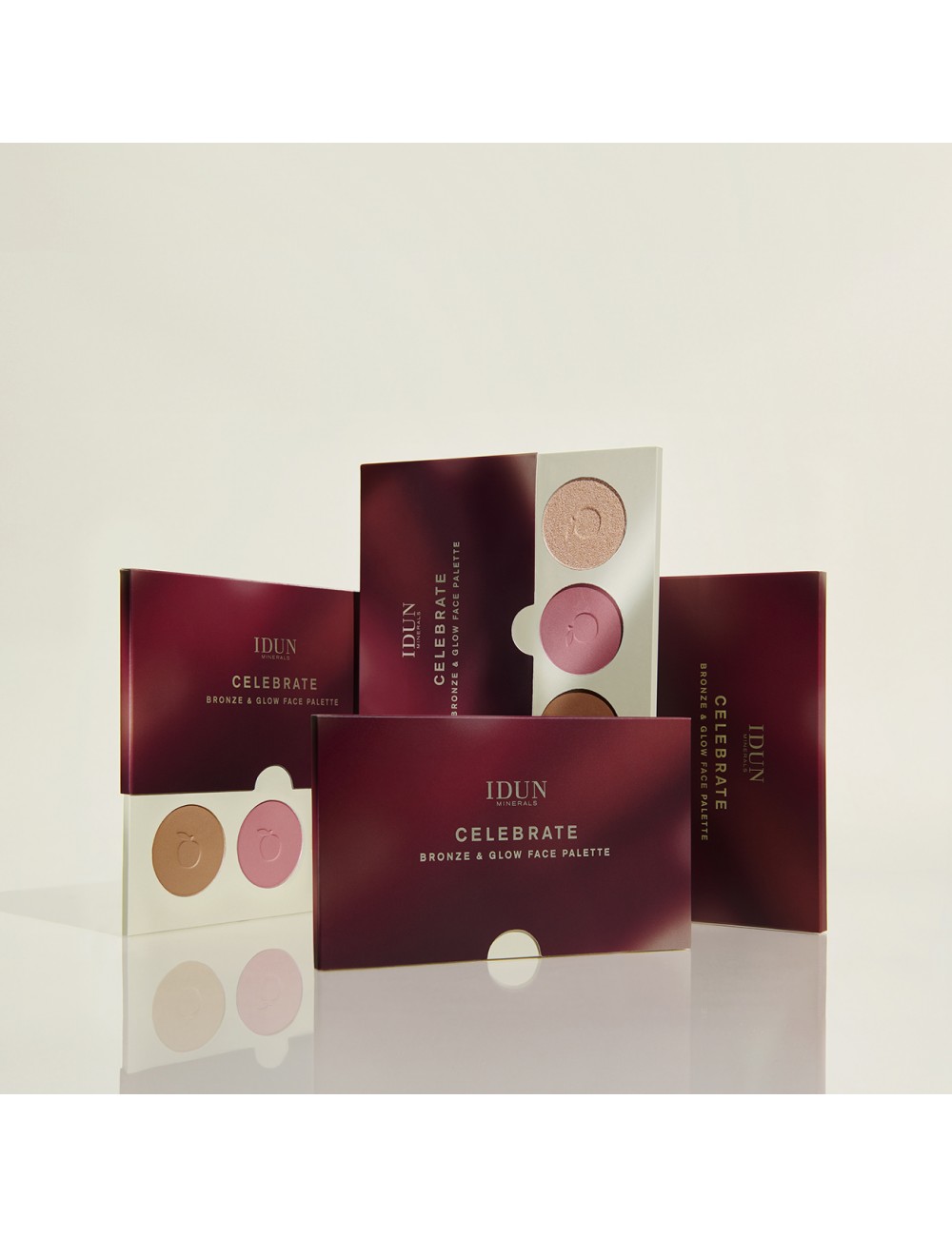 Celebrate Bronze & Glow paleta za obraz  Limited edition IDUN Minerals