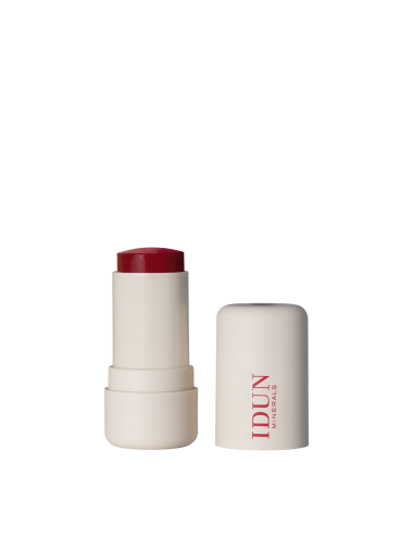 Soft tint kremno rdečilo v sticku Kyss (Berry Red) IDUN Minerals